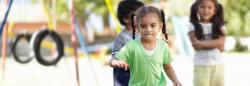 Children playing outside